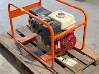 Aggregaat benzine 6,5kva 1x230v pa 1x400v europower generators, ep6500t, bouwjaar 2018 - afbeelding 11 van  12