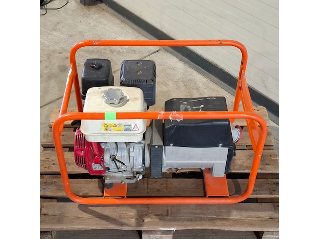 Aggregaat benzine 6,5kva 1x230v ra 1x400v e-power, ep6500t, bouwjaar 2018 - afbeelding 5 van  9