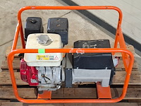 Aggregaat benzine 6,5kva 1x230v ra 1x400v e-power, ep6500t, bouwjaar 2018 - afbeelding 5 van  9