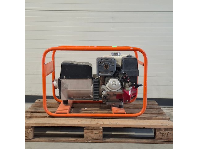 Aggregaat benzine 6,5kva 1x230v ra 1x400v e-power, ep6500t, bouwjaar 2018 - afbeelding 6 van  9