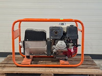 Aggregaat benzine 6,5kva 1x230v ra 1x400v e-power, ep6500t, bouwjaar 2018 - afbeelding 6 van  9