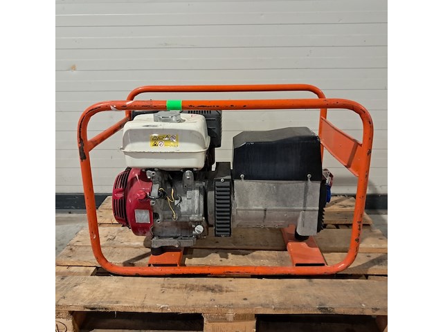 Aggregaat benzine 6,5kva 1x230v ra 1x400v e-power, ep6500t, bouwjaar 2018 - afbeelding 1 van  10