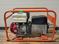 Aggregaat benzine 6,5kva 1x230v ra 1x400v e-power, ep6500t, bouwjaar 2018 - afbeelding 1 van  10
