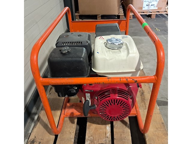 Aggregaat benzine 6,5kva 1x230v ra 1x400v e-power, ep6500t, bouwjaar 2018 - afbeelding 3 van  10
