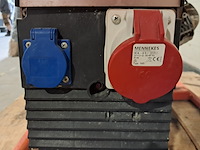 Aggregaat benzine 6,5kva 1x230v ra 1x400v e-power, ep6500t, bouwjaar 2018 - afbeelding 9 van  10