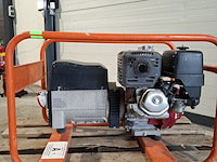 Aggregaat benzine 6,5kva 1x230v ra 1x400v europower generators, ep6500t, bouwjaar 2018 - afbeelding 2 van  8