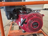 Aggregaat benzine 6,5kva 1x230v ra 1x400v europower generators, ep6500t, bouwjaar 2018 - afbeelding 5 van  8