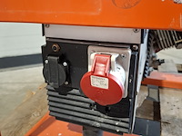 Aggregaat benzine 6,5kva 1x230v ra 1x400v europower generators, ep6500t, bouwjaar 2018 - afbeelding 8 van  8