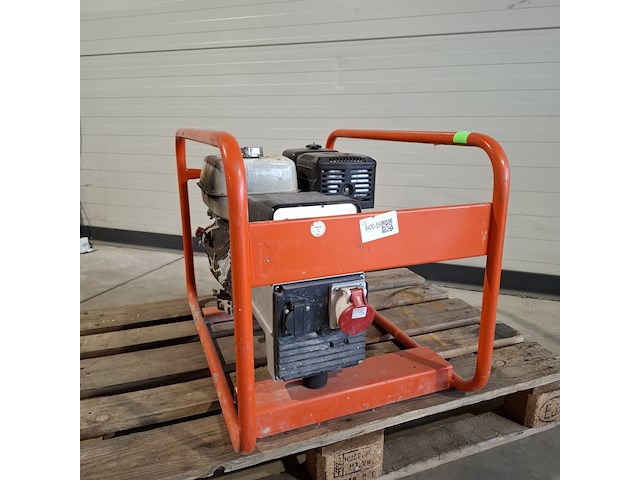Aggregaat benzine 6,5kva 1x230v ra 1x400v europower generators, ep6500t, bouwjaar 2022 - afbeelding 2 van  7
