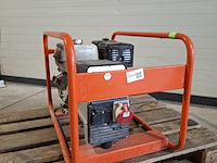 Aggregaat benzine 6,5kva 1x230v ra 1x400v europower generators, ep6500t, bouwjaar 2022 - afbeelding 2 van  7