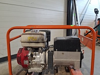 Aggregaat benzine 6,5kva 1x230v ra 1x400v europower generators, ep6500t, bouwjaar 2022 - afbeelding 3 van  7