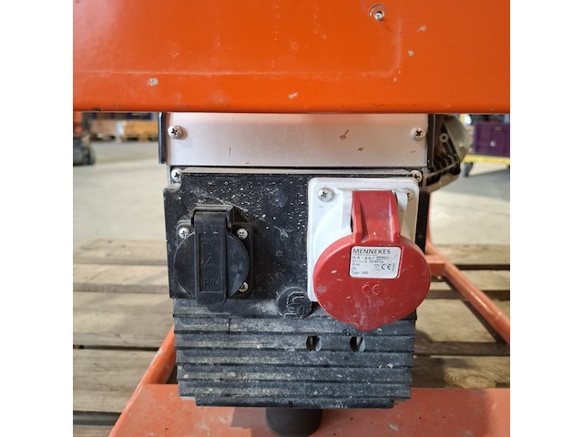 Aggregaat benzine 6,5kva 1x230v ra 1x400v europower generators, ep6500t, bouwjaar 2022 - afbeelding 7 van  7