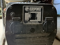 Aggregaat, europower, ep4100 honda gx270 9.0hp motor, 1995 - afbeelding 10 van  10