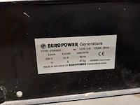 Aggregaat, europower generators, ep6000e, 2014 - afbeelding 13 van  13