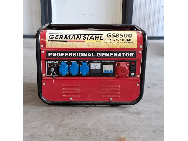 Aggregaat, germanstahl, gs8500 - afbeelding 2 van  8