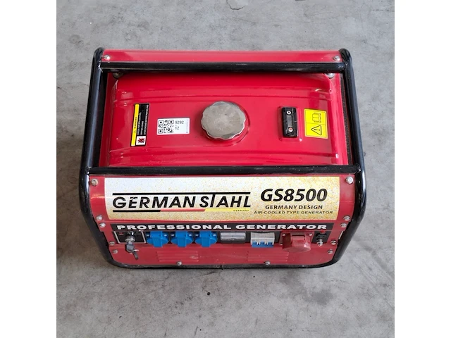 Aggregaat, germanstahl, gs8500 - afbeelding 3 van  8