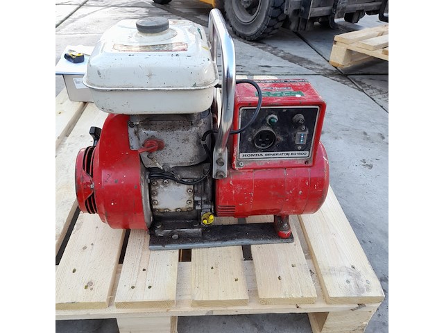 Aggregaat, honda, eg1500, te gebruiken voor onderdelen - afbeelding 3 van  8