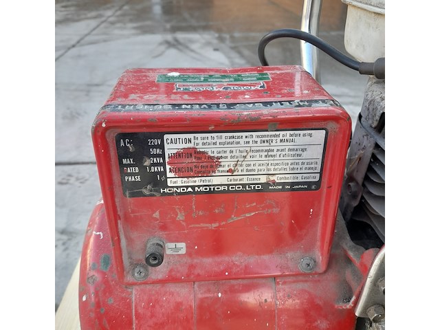 Aggregaat, honda, eg1500, te gebruiken voor onderdelen - afbeelding 6 van  8