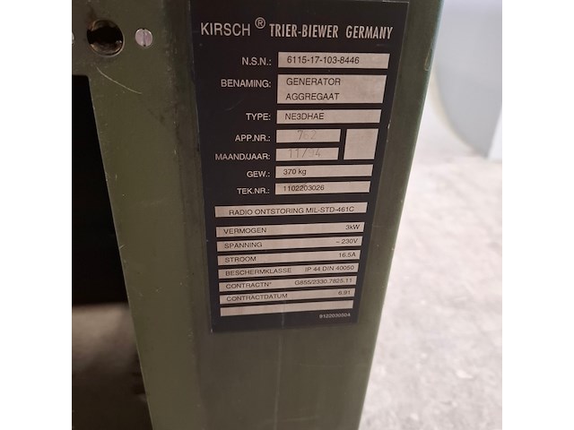 Aggregaat, kirsch, ne3dhae, 1994 - afbeelding 5 van  10
