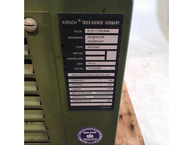 Aggregaat, kirsch, ne3dhae, 1995 - afbeelding 6 van  13