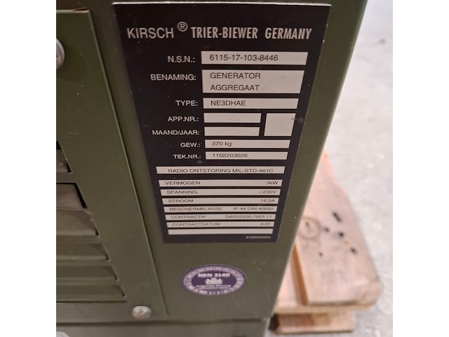 Aggregaat, kirsch, ne3dhae, 1995 - afbeelding 5 van  10