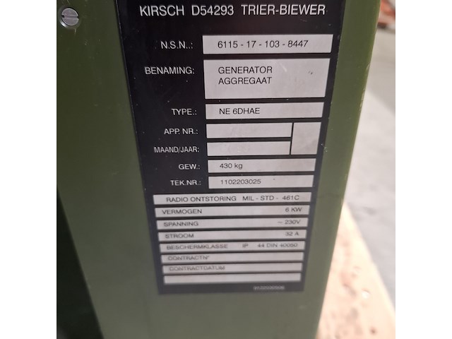 Aggregaat, kirsch, ne6dhae, 1993 - afbeelding 13 van  17