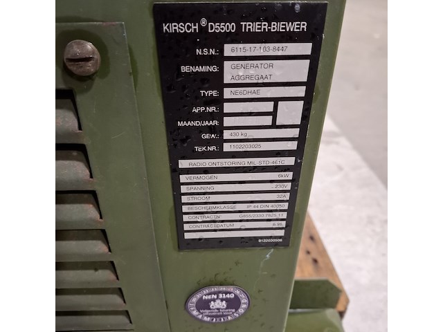 Aggregaat, kirsch, ne6dhae, 1993 - afbeelding 6 van  14