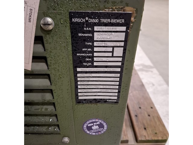 Aggregaat, kirsch, ne6dhae, 1993 - afbeelding 5 van  13