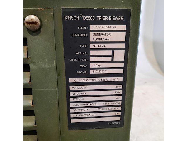 Aggregaat, kirsch, ne6dhae, 1993 - afbeelding 4 van  11