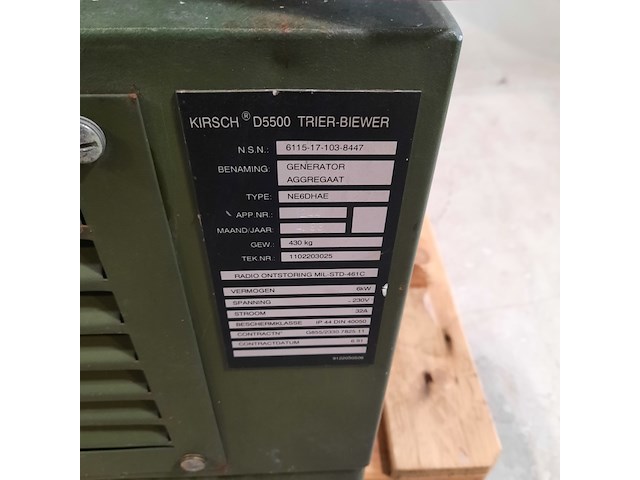 Aggregaat, kirsch, ne6dhae, 1993 - afbeelding 9 van  12