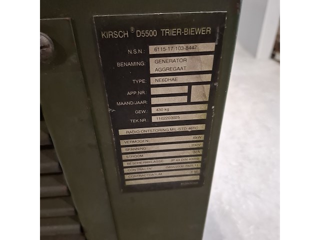 Aggregaat, kirsch, ne6dhae, 1993 - afbeelding 8 van  11