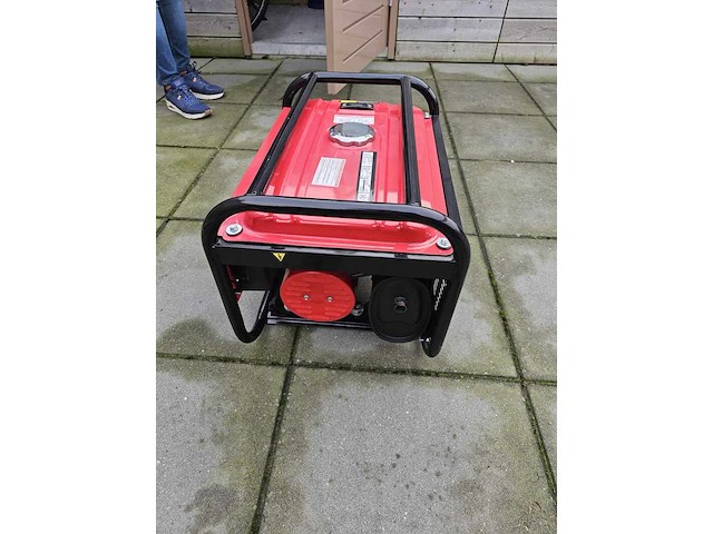 Aggregaat metallo, 8500w, rood, 2023 - afbeelding 2 van  7