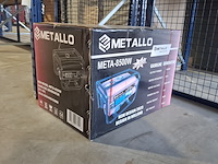 Aggregaat metallo, 8500w, rood, 2023 - afbeelding 6 van  7