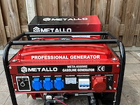 Aggregaat, metallo, 8500w, rood, 2023 - afbeelding 1 van  5