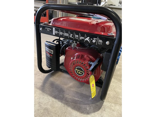 Aggregaat, metallo, meta-8500w, rood - afbeelding 4 van  4