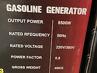 Aggregaat, metallo, meta-8500w, rood - afbeelding 2 van  4