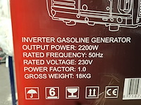 Aggregaat, metallo, meta-gen2200.w, geel - afbeelding 5 van  5