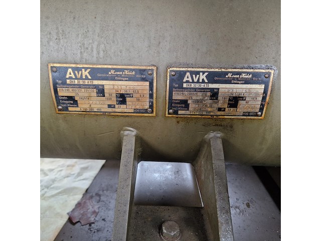 Aggregaat, mobiel, bosch-eiseman, ddod25 20kw, 1979 - afbeelding 30 van  42