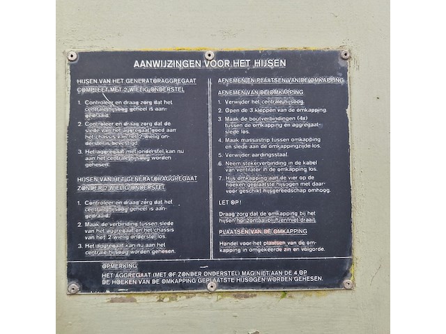Aggregaat, mobiel, bosch-eiseman, ddod25 20kw, 1980 - afbeelding 8 van  88