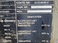 Aggregaat, mobiel, bosch-eiseman, ddod25 20kw, 1980 - afbeelding 50 van  88