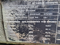 Aggregaat, mobiel, bosch-eiseman, ddod25 20kw, 1980 - afbeelding 51 van  88