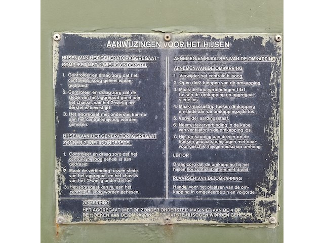 Aggregaat, mobiel, bosch-eisemann, ddod25, 1979 - afbeelding 45 van  76