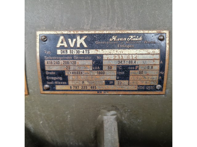 Aggregaat, mobiel, bosch-eisemann, ddod25, 1979 - afbeelding 58 van  76