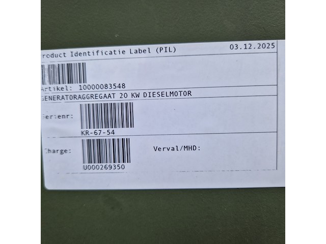 Aggregaat, mobiel, bosch-eisemann, ddod25, 1979 - afbeelding 67 van  76