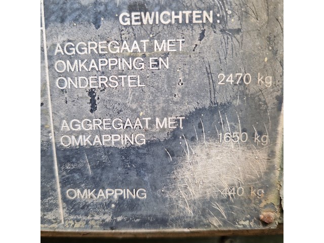 Aggregaat, mobiel, bosch-eisemann, ddod25, 1979 - afbeelding 76 van  76