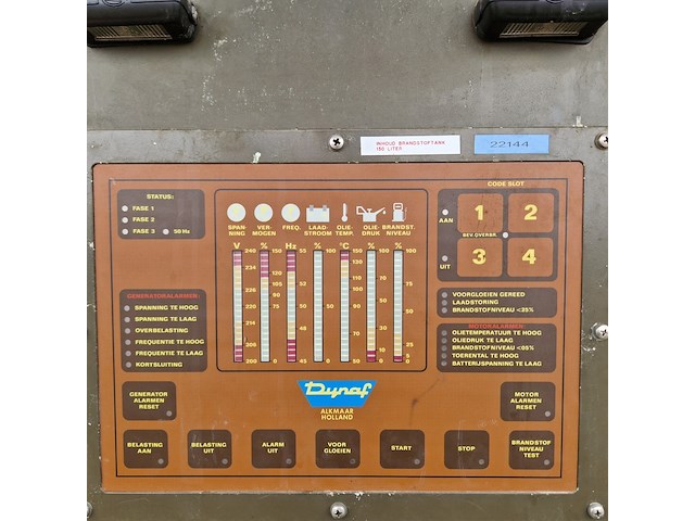 Aggregaat, mobiel, dynaf / groenpol, 40kva, 1988 - afbeelding 46 van  46