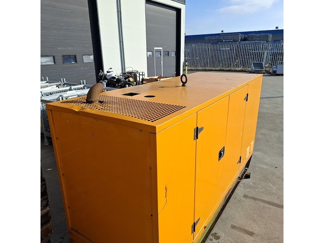 Aggregaat, sdmo, js80 - 80 kva, geel, 1999 - afbeelding 12 van  18