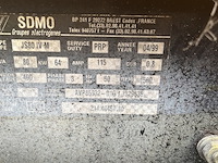 Aggregaat, sdmo, js80 - 80 kva, geel, 1999 - afbeelding 17 van  18