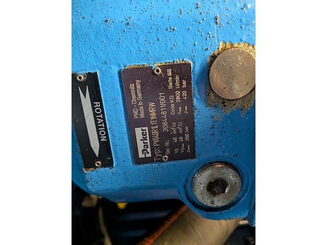 Aggregaat voor hydraulische pompen in container, 1999 - afbeelding 4 van  32