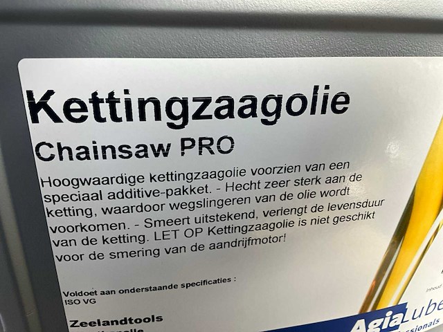 Agialube chainsaw pro kettingzaagolie (4x) - afbeelding 3 van  4
